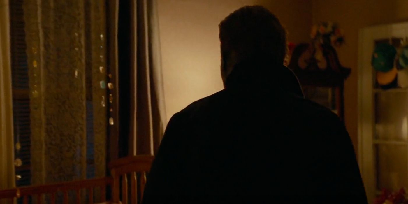 michael myers and the baby in halloween 2018