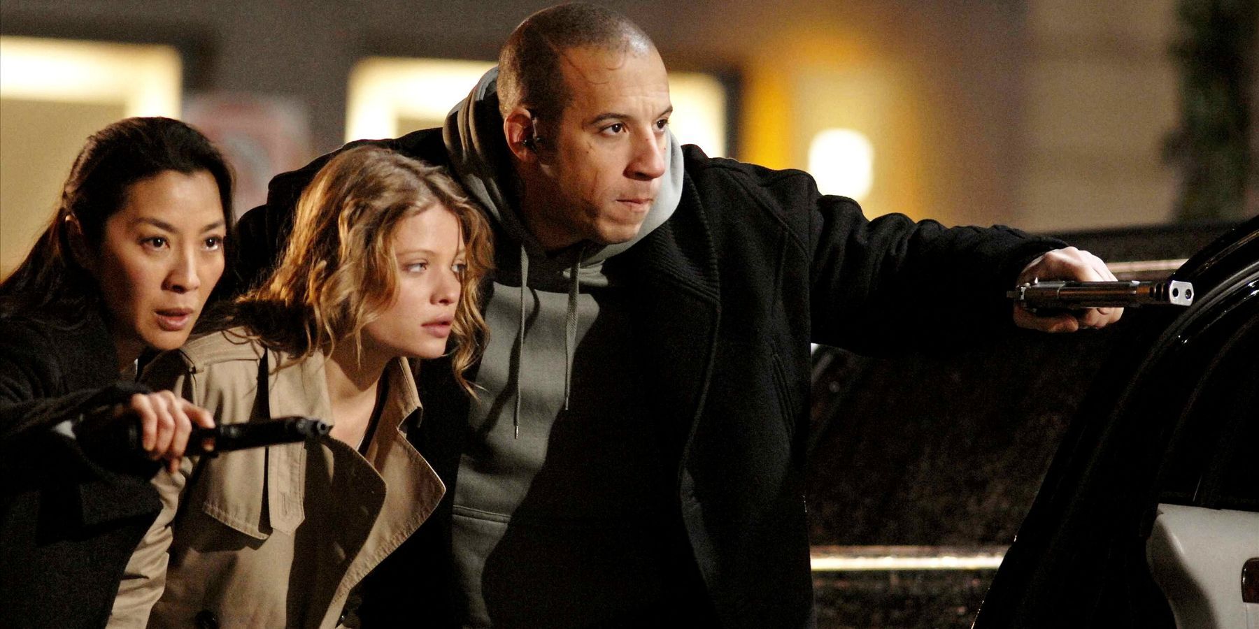 Michelle Yeoh and Vin Diesel in Babylon AD