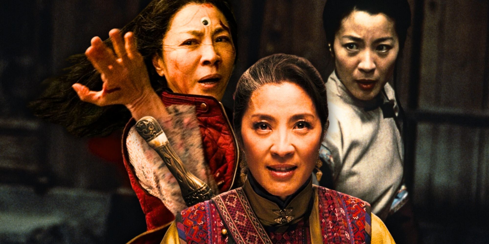 Michelle Yeoh in Everything Everywhere All at Once, Mummy 3 and Crouching Tiger, Hidden Dragon