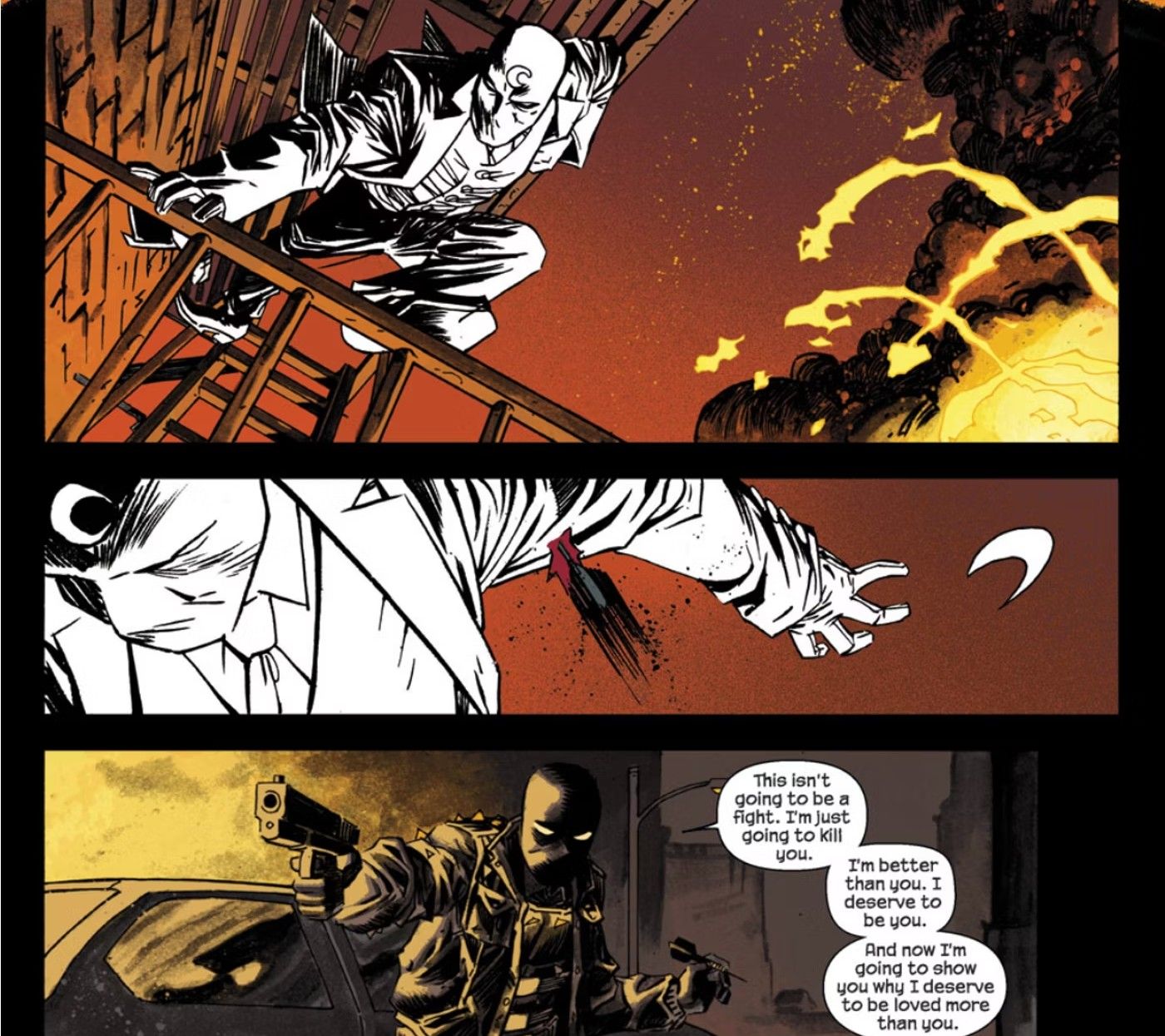moon knight vs black spectre fight