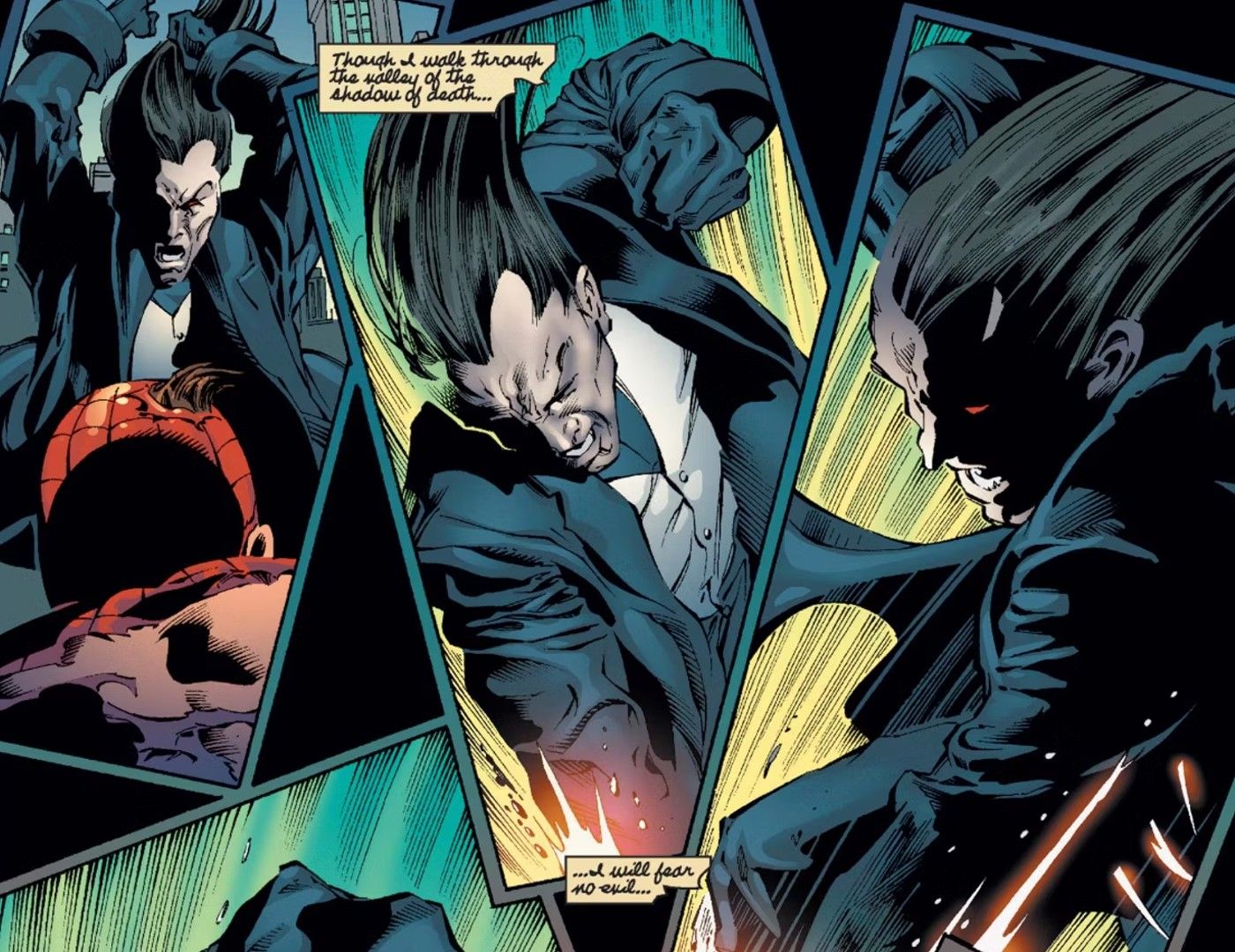 morlun kills spider-man