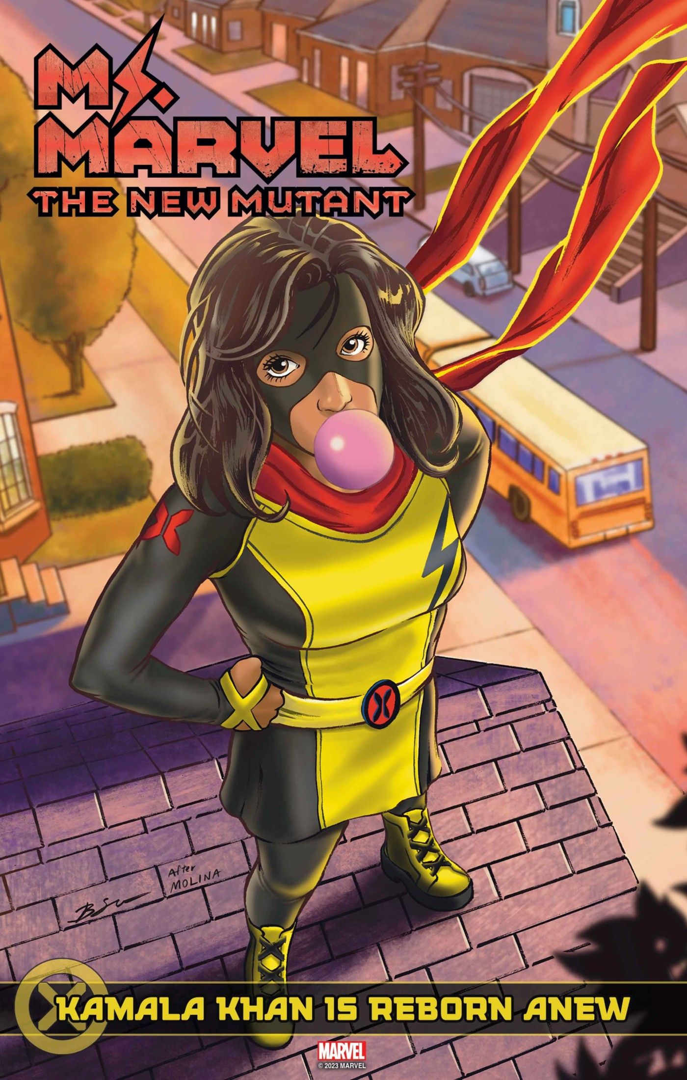 Ms Marvel O Novo Mutante variante cover-4