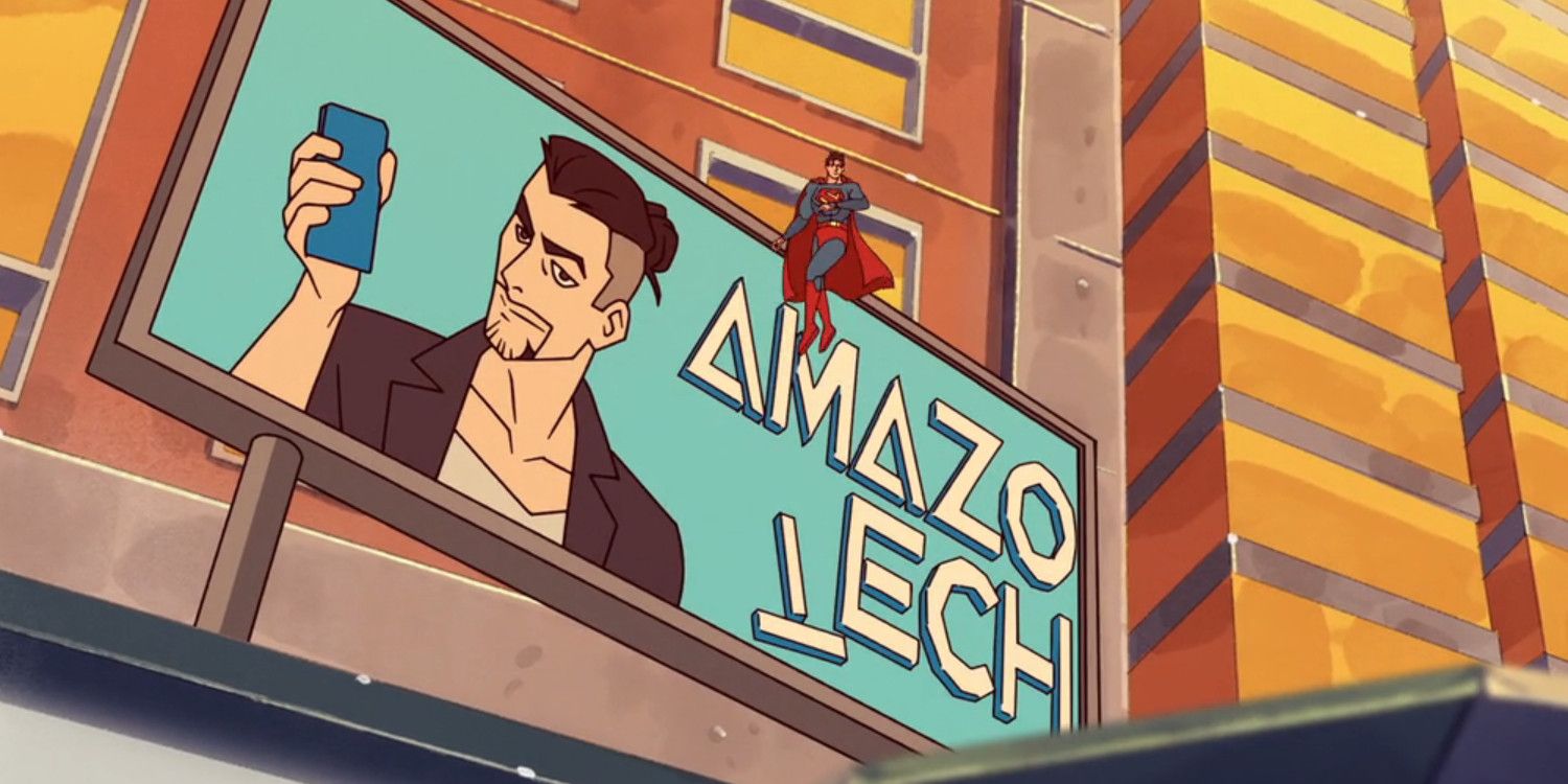 My Adventures With Superman Amazo Tech Billboard