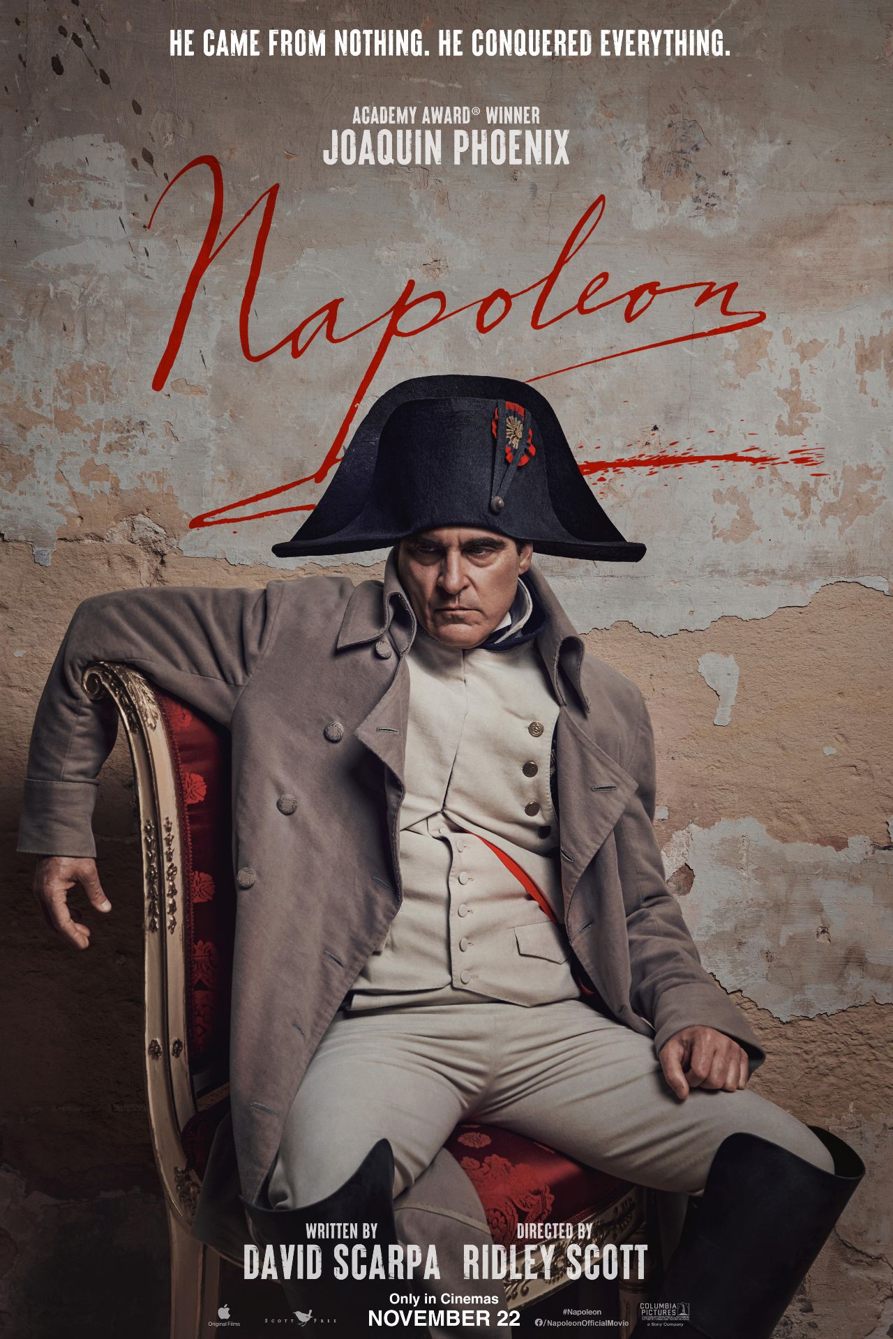 Pôster do filme Napoleão 2023