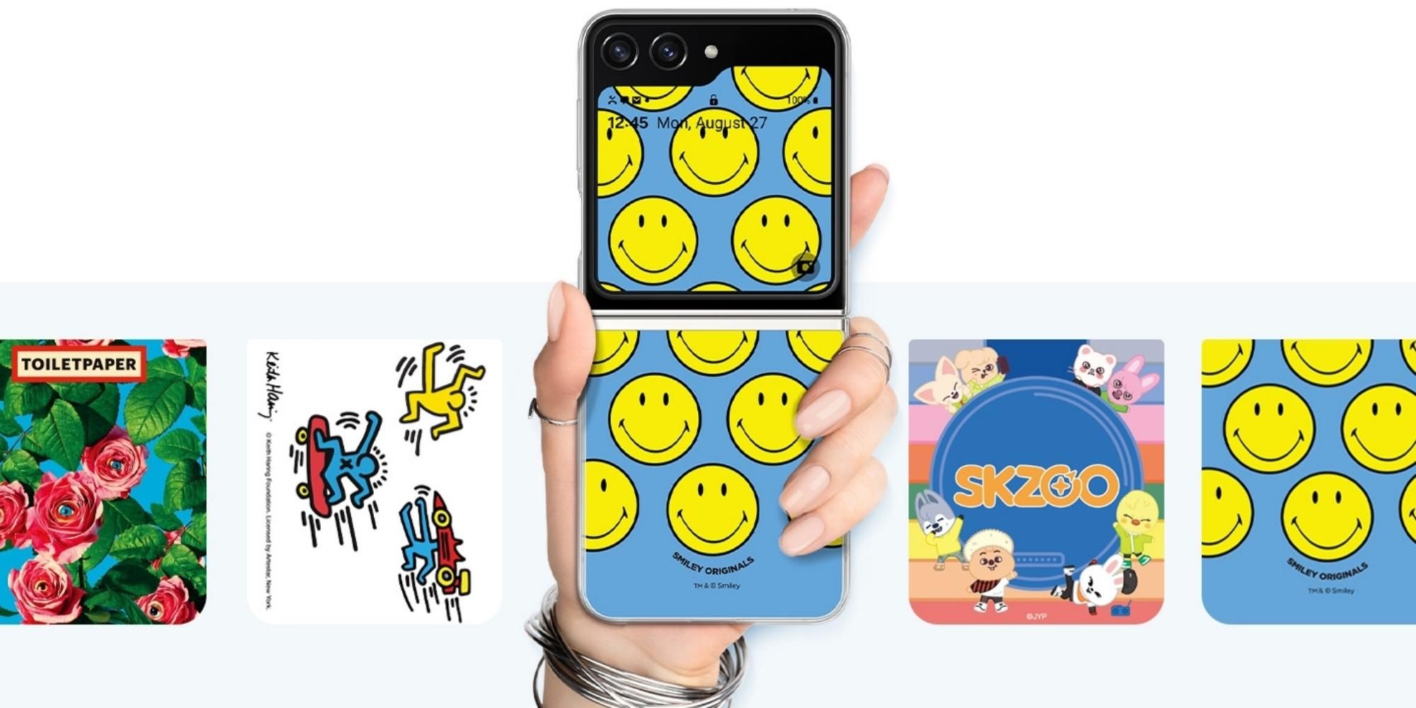 Image of the new Samsung FlipSuit Case for Galaxy Z Flip 5