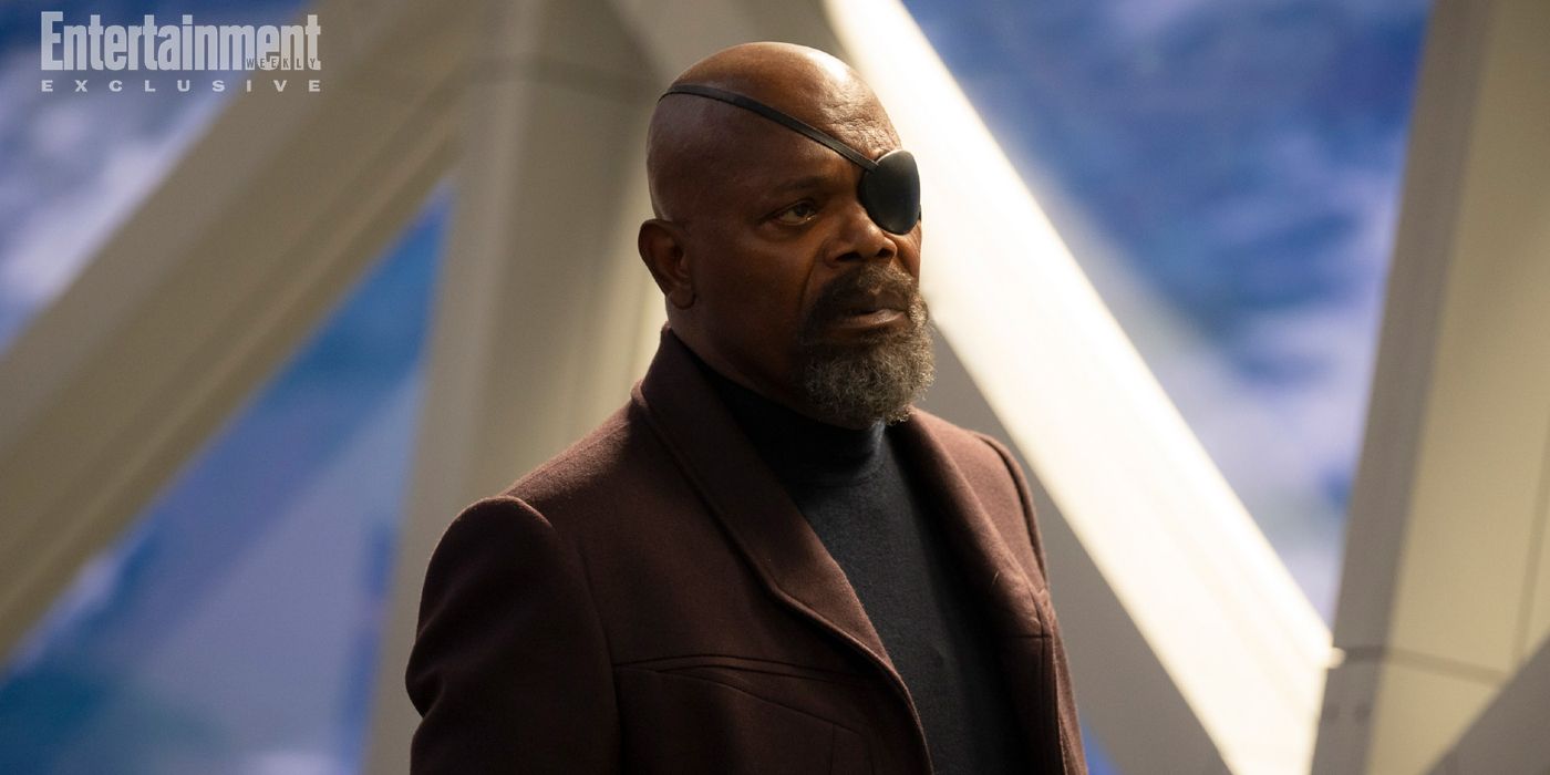 Nick Fury in The Marvels new image
