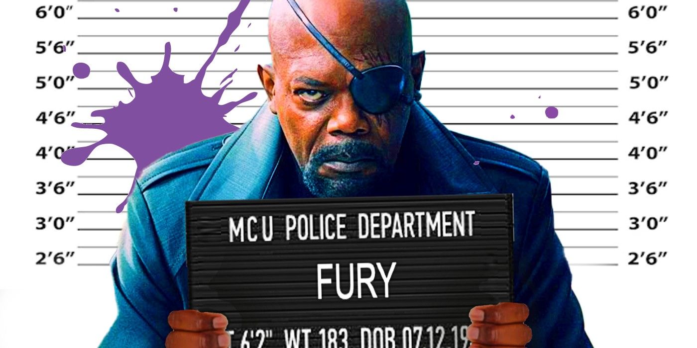 Nick Fury Mugshot MCU