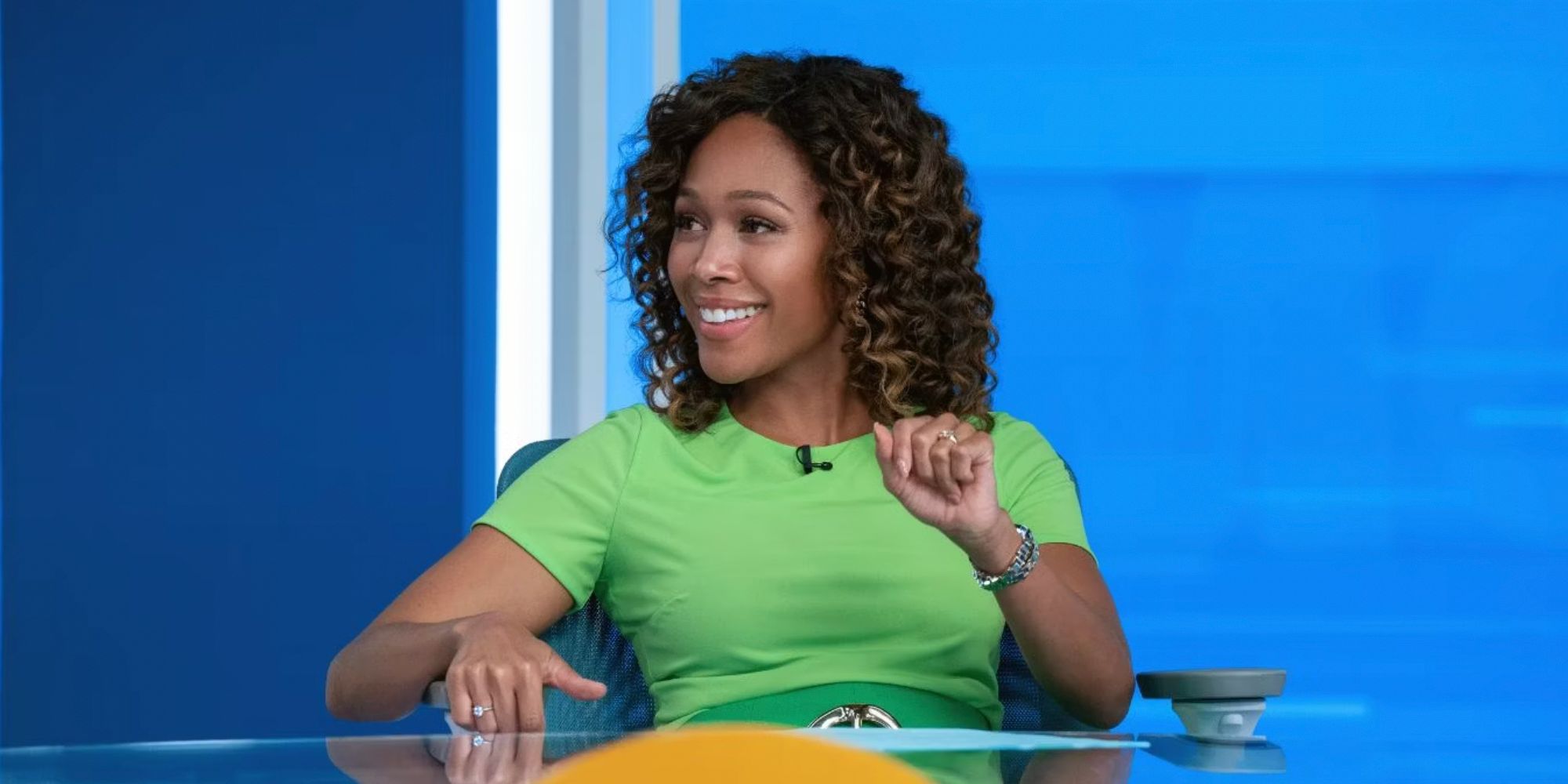 Nicole Beharie as a news anchor in The Morning Show