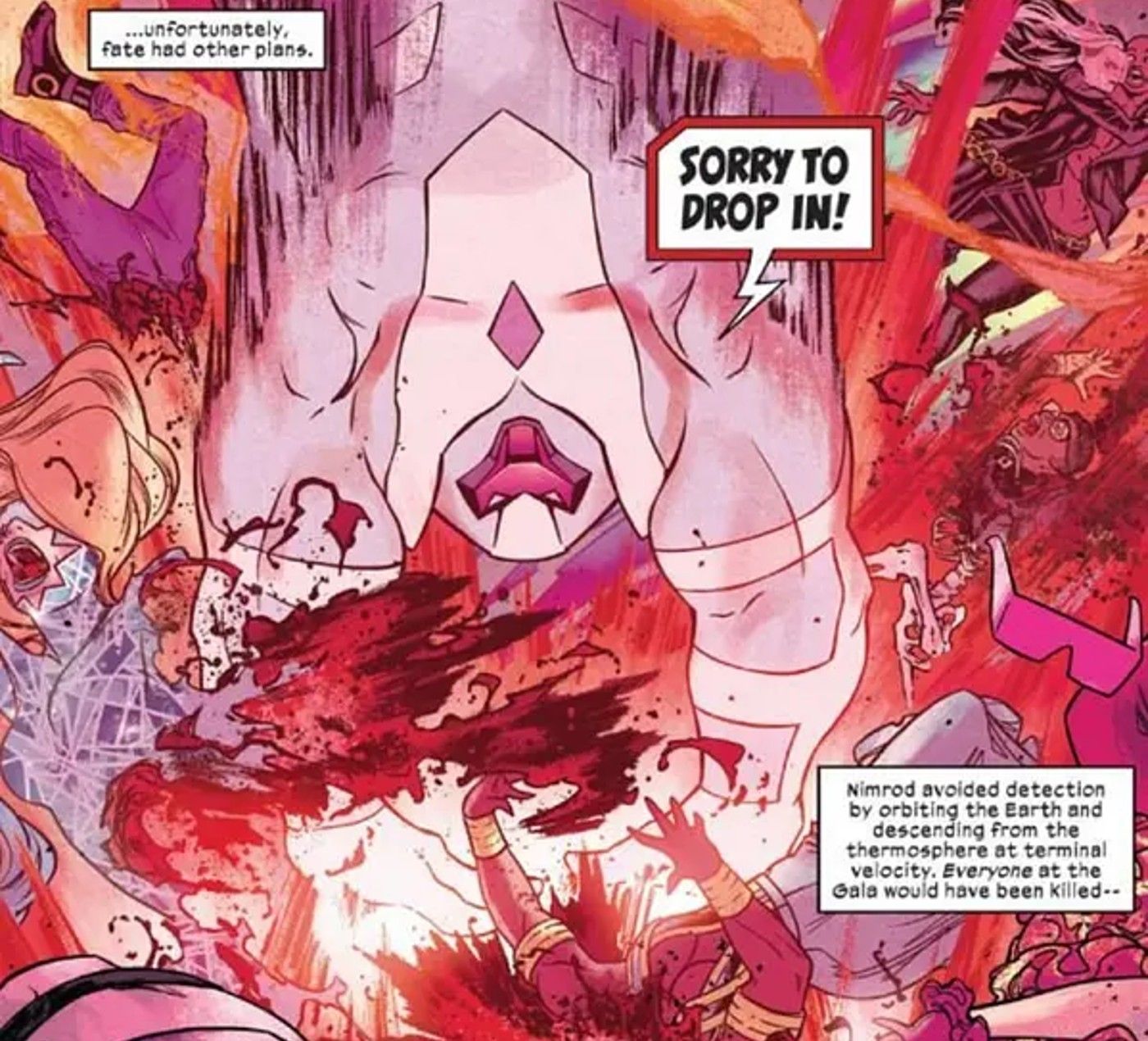 Nimrod destroys the new X-Men