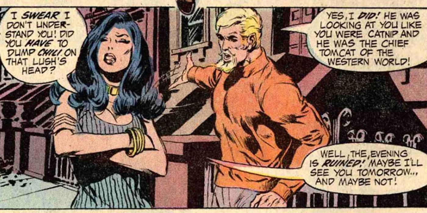 Oliver Queen Dinah Lance Black Canary Green Arrow Argue