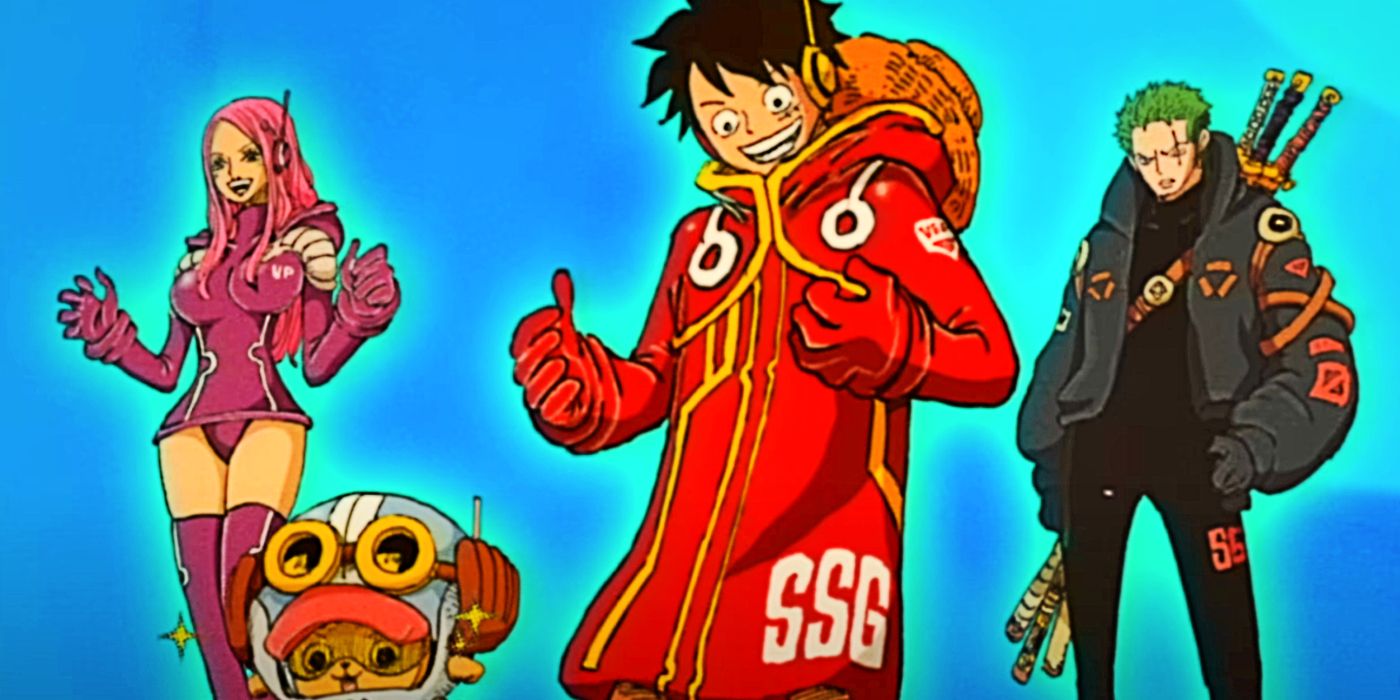 One Piece Luffy And The Straw Hats In Egghead Gear In Color Trailer 
