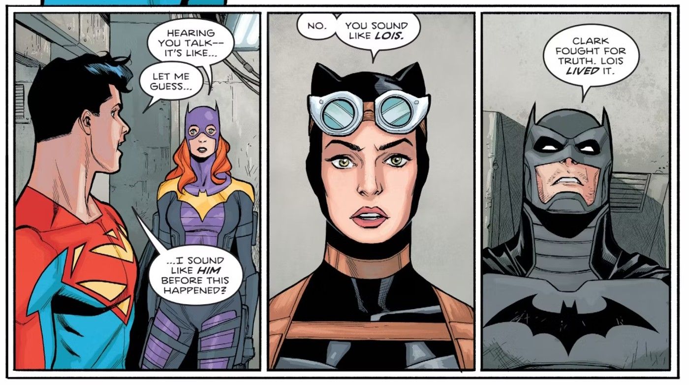Other Heroes Tell Jon Kent He Sounds like His Mother Lois Lane