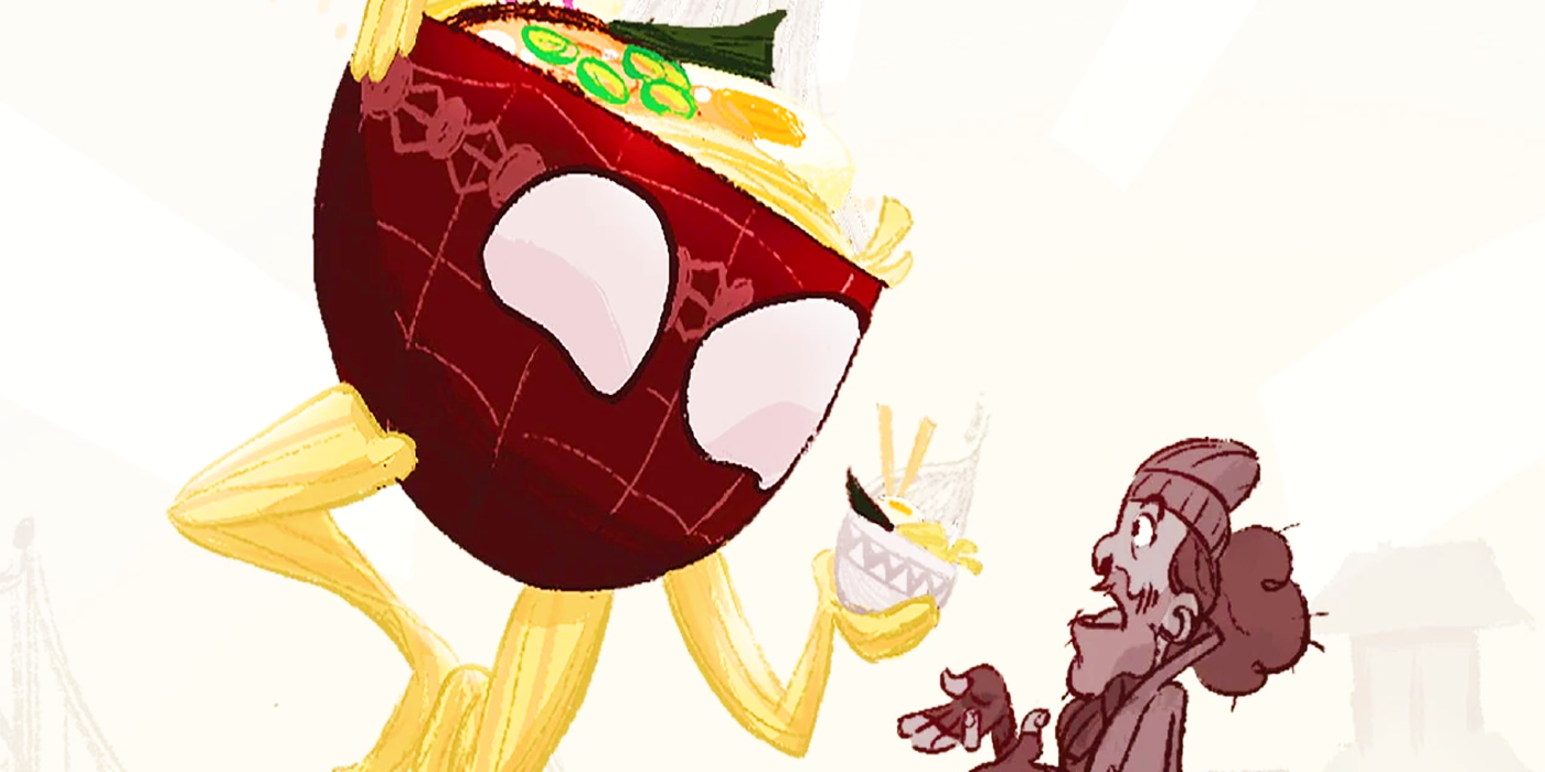 Peter Potnoodle, a.k.a. Spider-Ramen, in Marvel Comics
