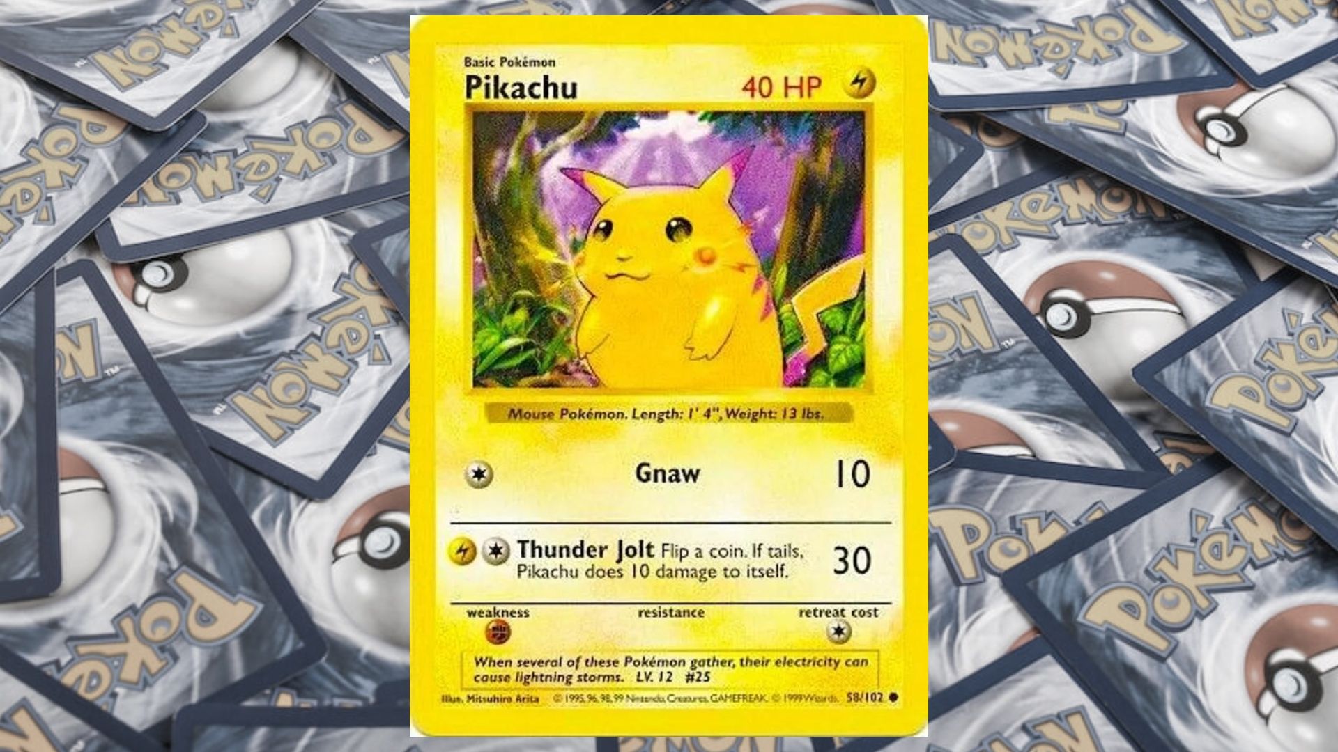 ORIGINAL 1ST EDITION PIKACHU POKEMON CARD | GREAT CONDITION | COLLECTOR  OWNED