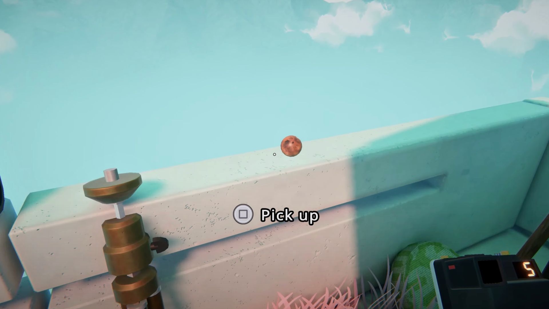 Planet collectible in Viewfinder