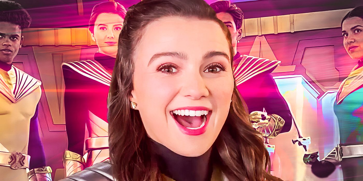 The Power Rangers Cosmic Fury cast