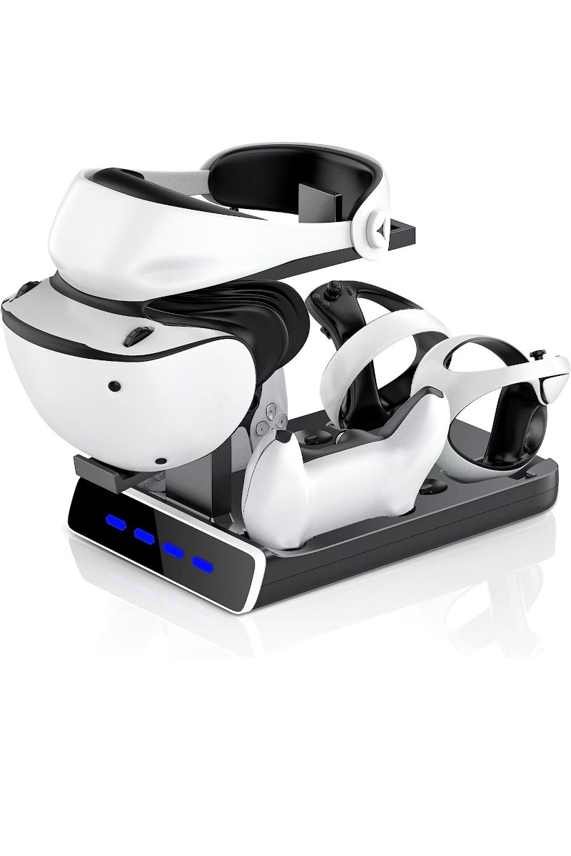 PSVR2 Controller Charging Dock with LED Light