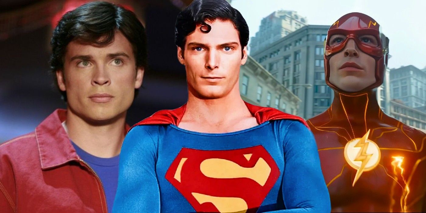 The Flash Boss Likens Grant Gustin to Christopher Reeve as Superman