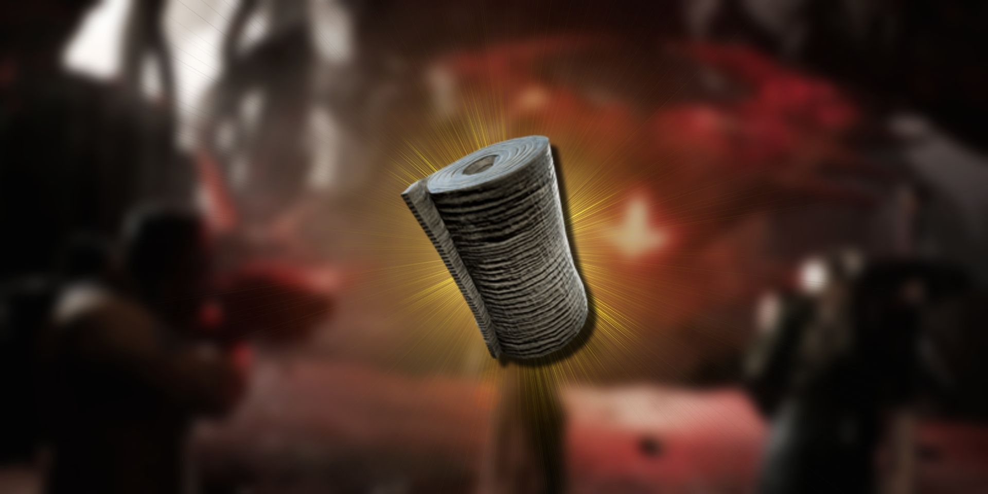 Remnant 2&rsquo;s Bandage with a yellow backlight.