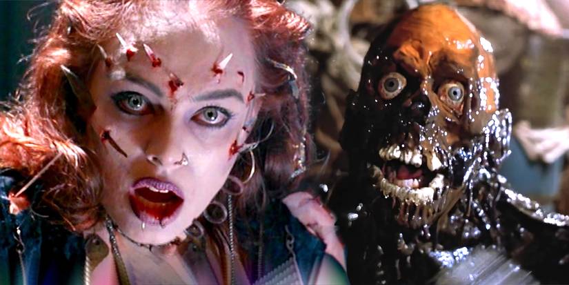 Blended image of stills from 1985s Return of the Living Dead
