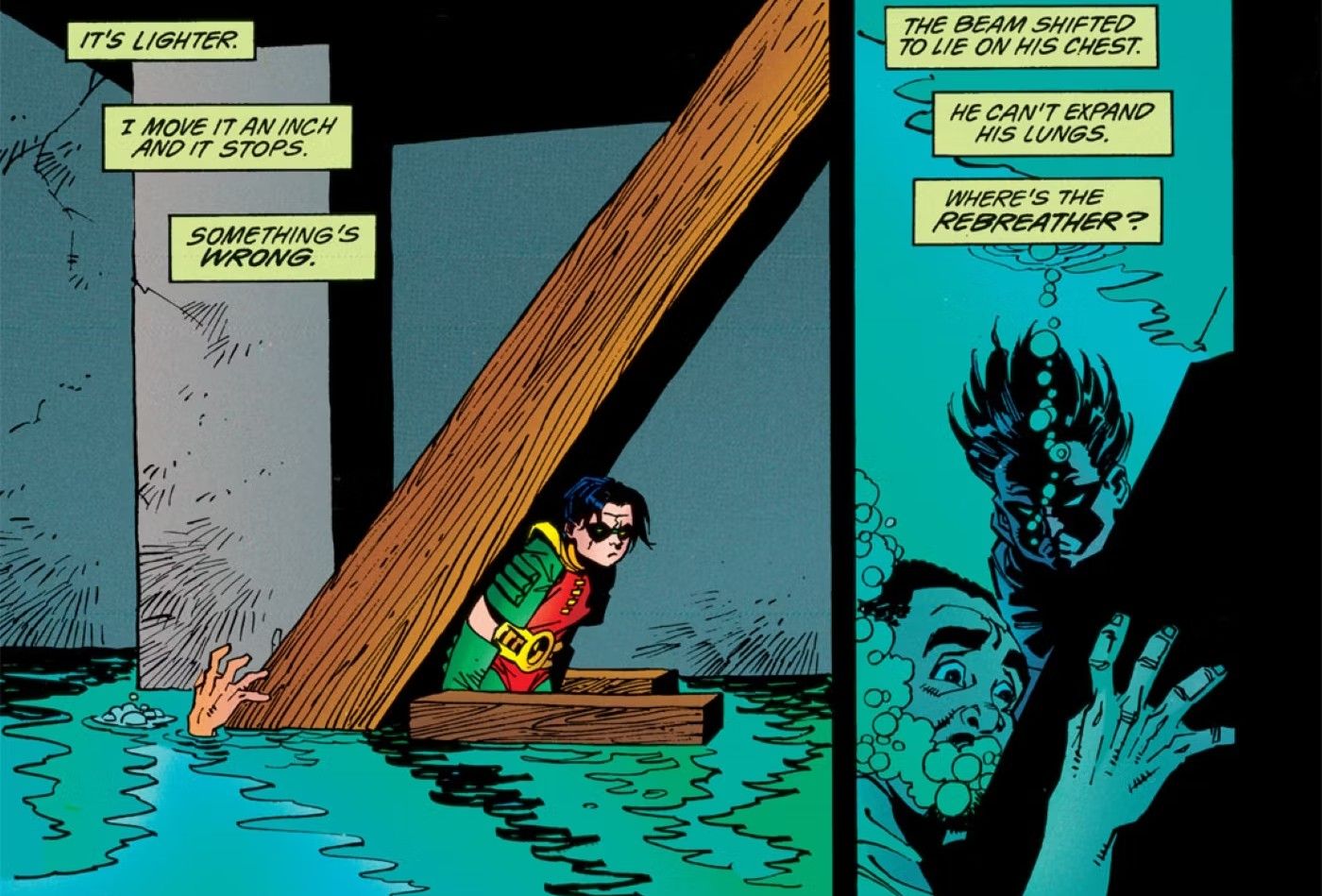 robin não pode salvar uma vida