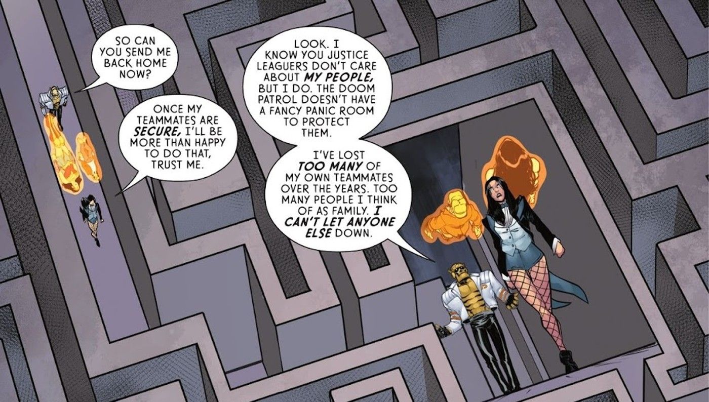 Robotman Claims the Justice League Hates the Doom Patrol