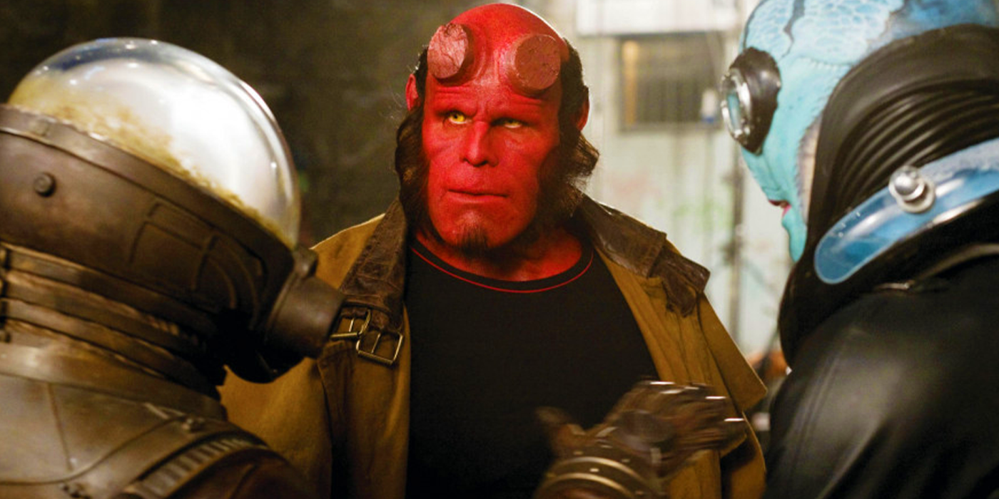 Ron Perlman in Hellboy II The Golden Army