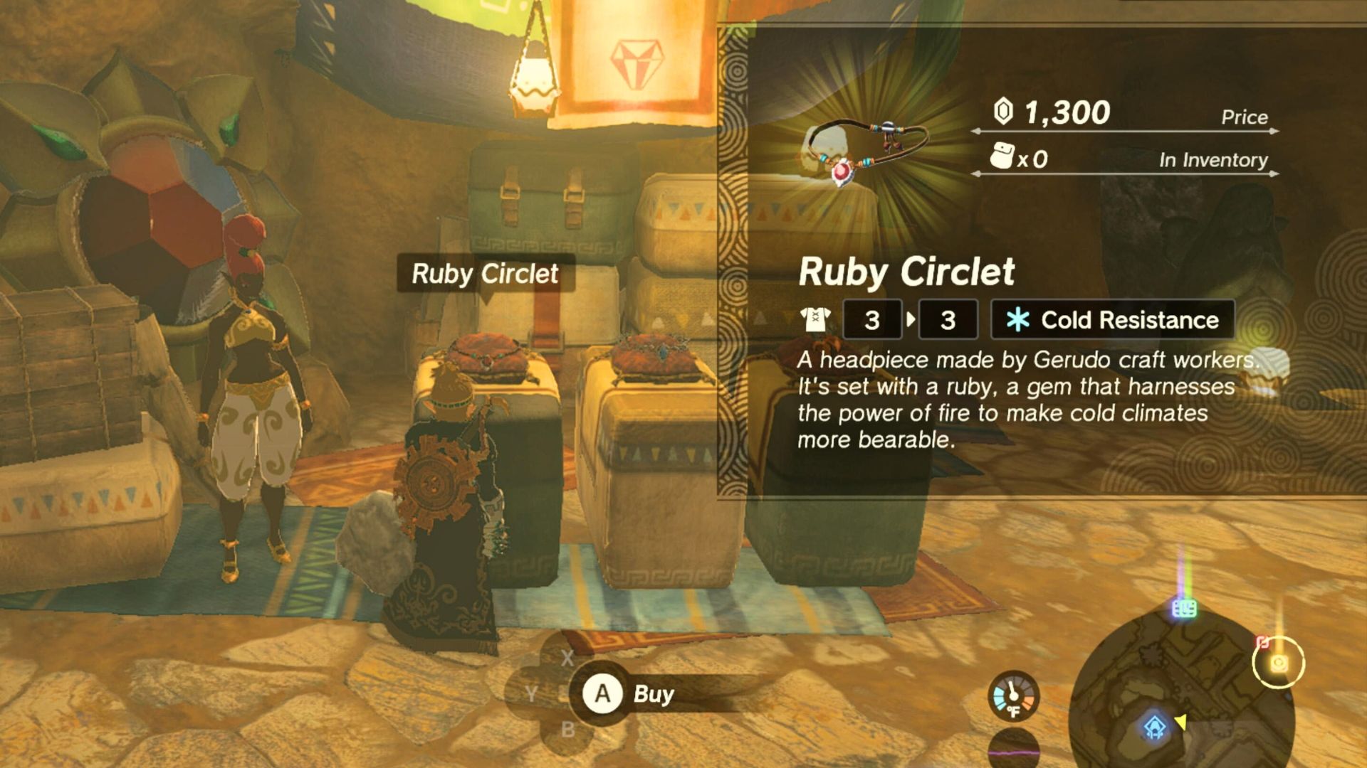 Ruby Circlet in Zelda_ Tears of the Kingdom