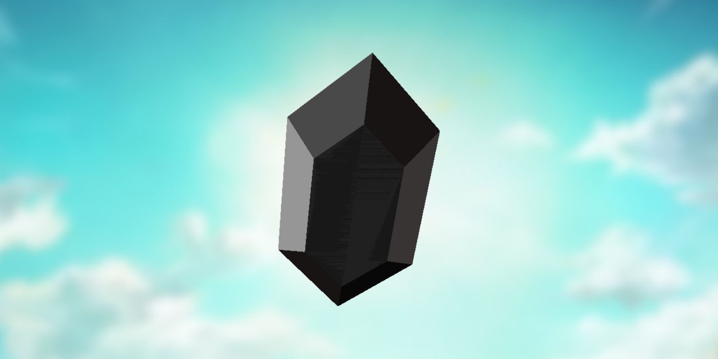 A render of a Rupoor from Phantom Hourglass against a bright sky in Tears of the Kingdom.