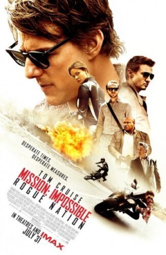 Póster de Misión Imposible Rogue Nation