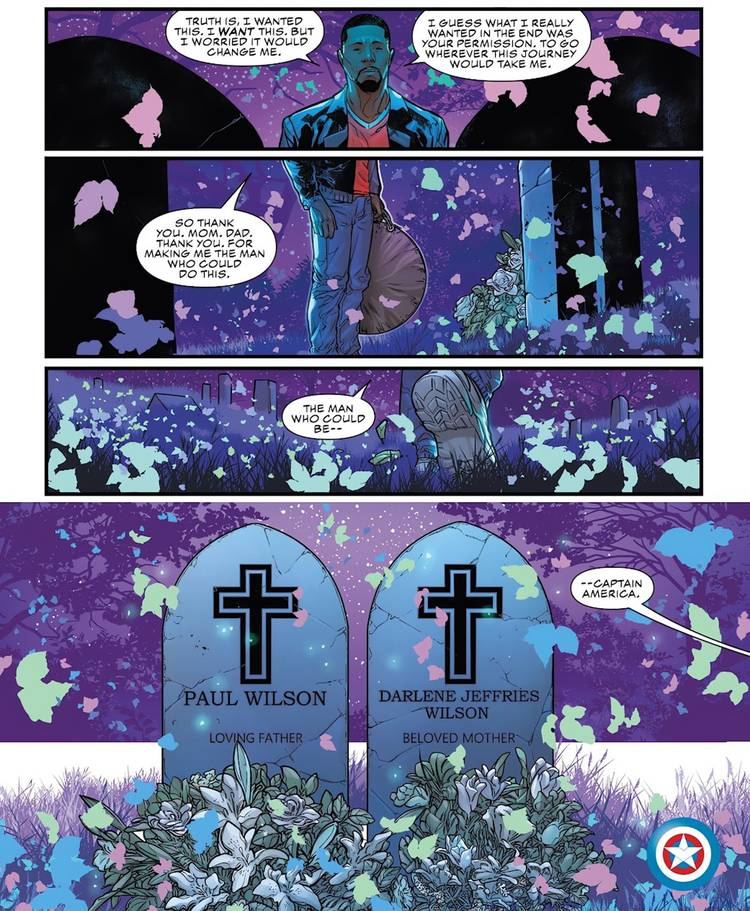 Sam Wilson becomes Captain America again