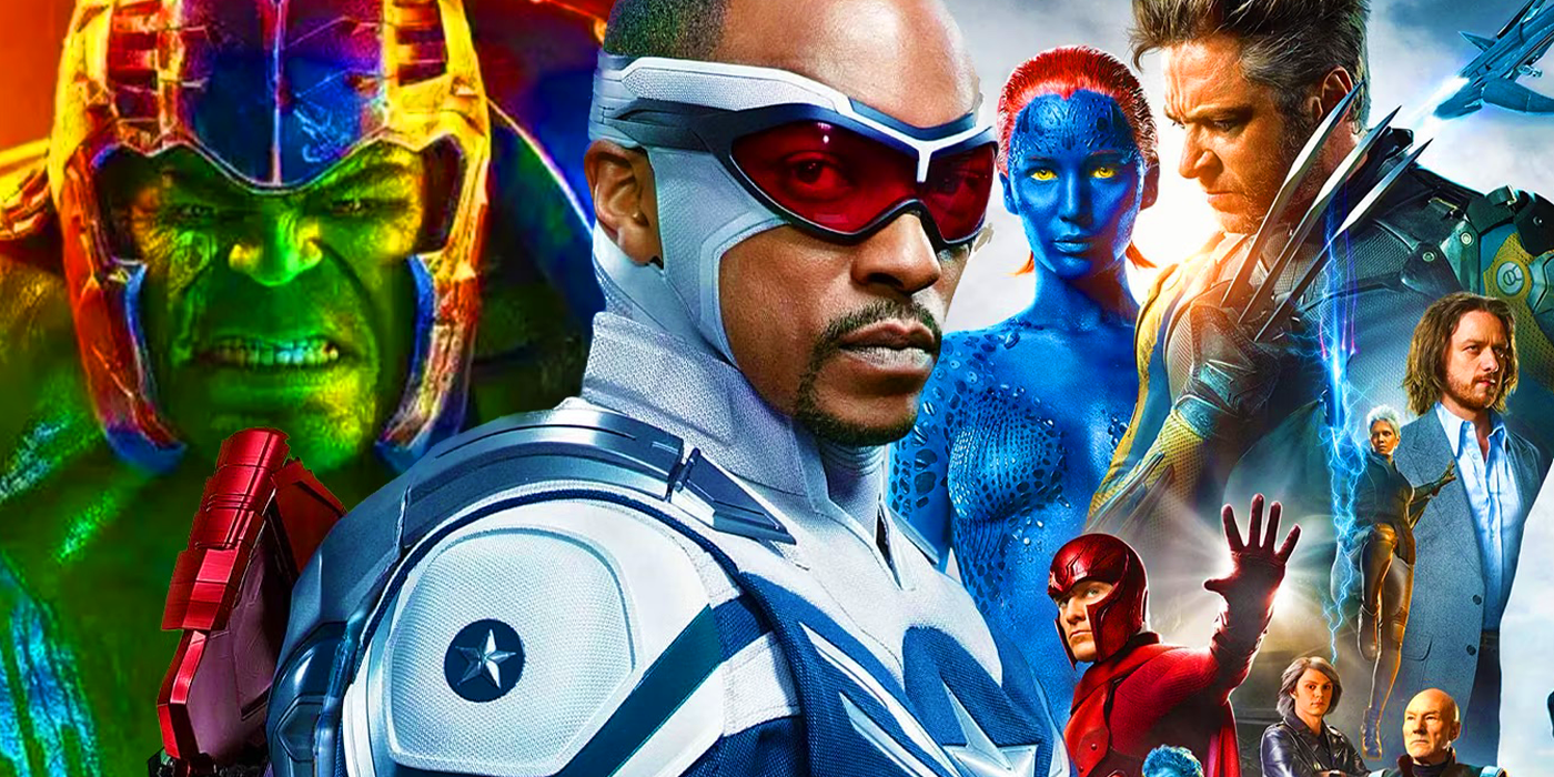 Sam Wilson&rsquo;s Captain America with the Hulk and the X-Men