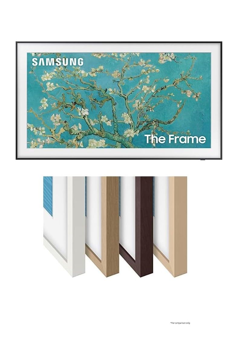 SAMSUNG The Frame 55” TV with White Bezel
