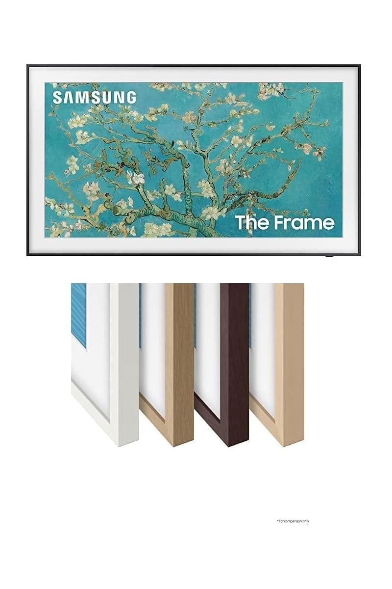 SAMSUNG The Frame 65” TV with White Bezel