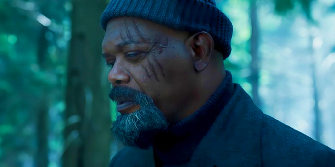 Samuel L Jackson as Nick Fury in Secret Invasion episode 5
