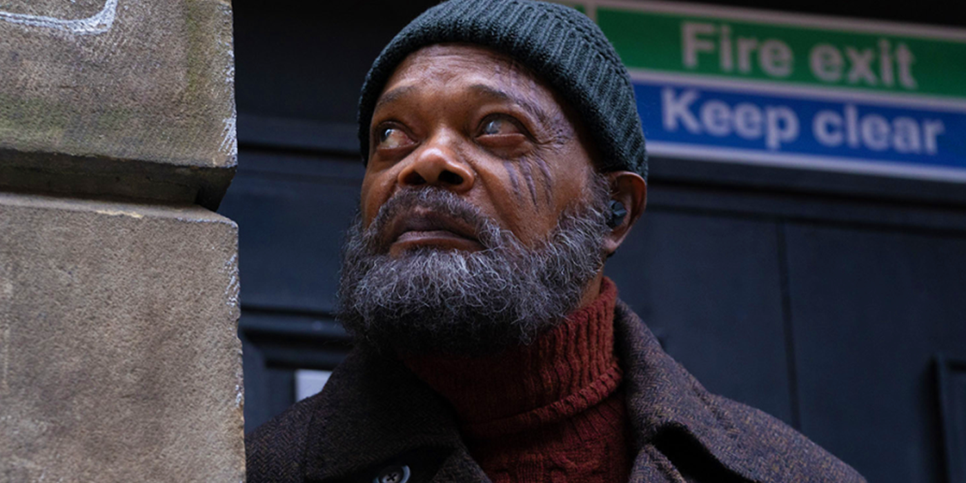 Samuel L. Jackson as Nick Fury in Secret Invasion MCU Phase 5