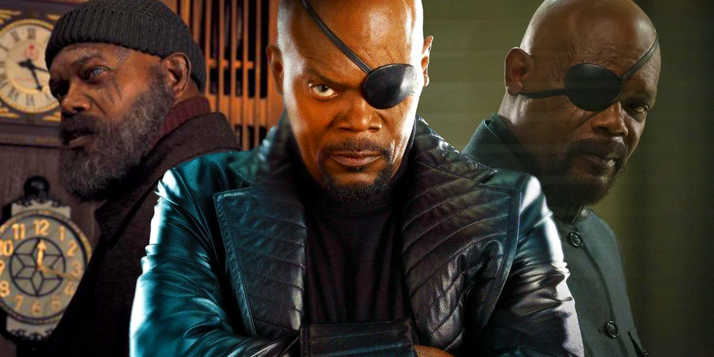 Samuel L. Jackson as Nick Fury in the MCU
