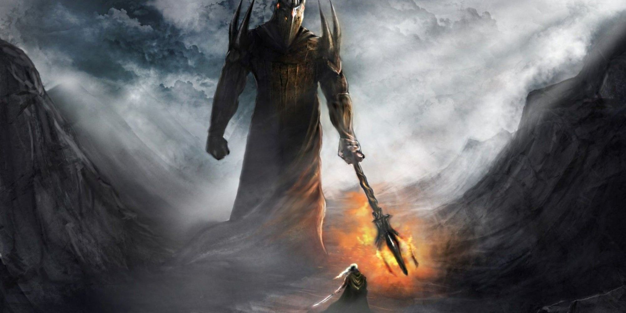 Sauron Mairon and Morgoth Melkon in Tolkien Lord of the Rings (1)