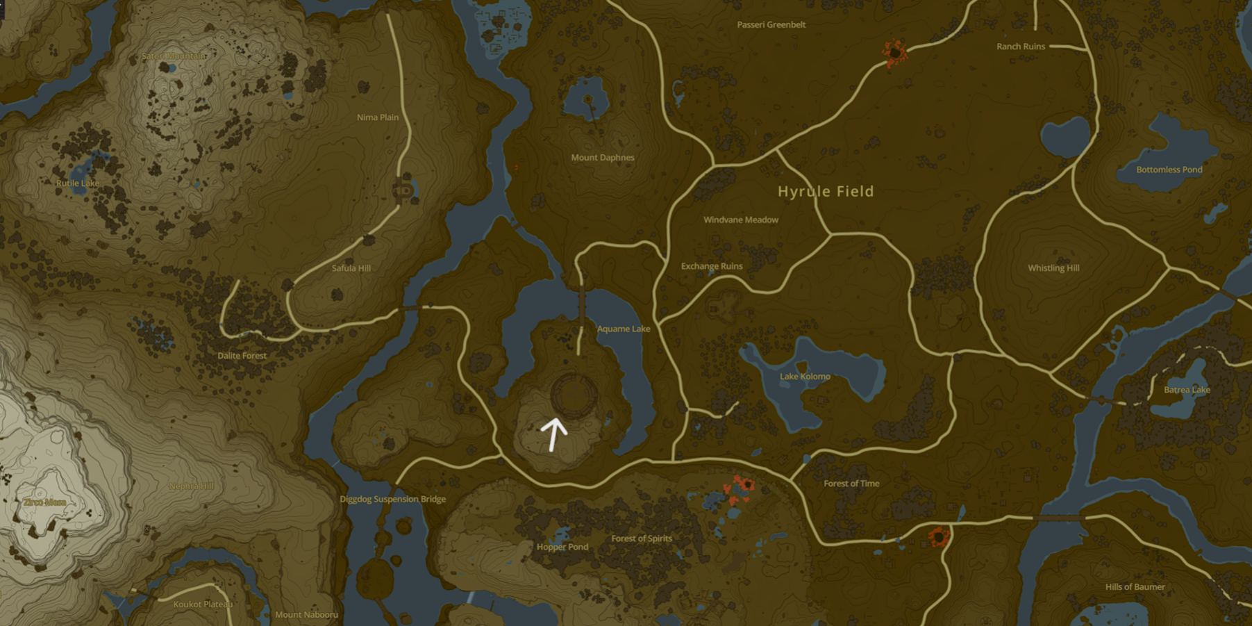 Trousers of Awakening Map Location