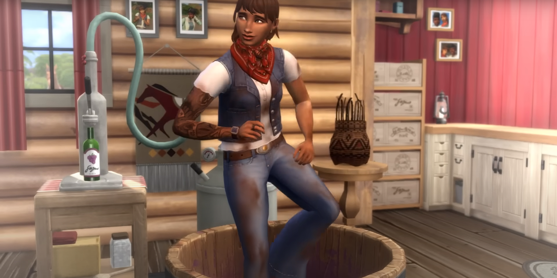Using a Nectar Maker in the Sims 4