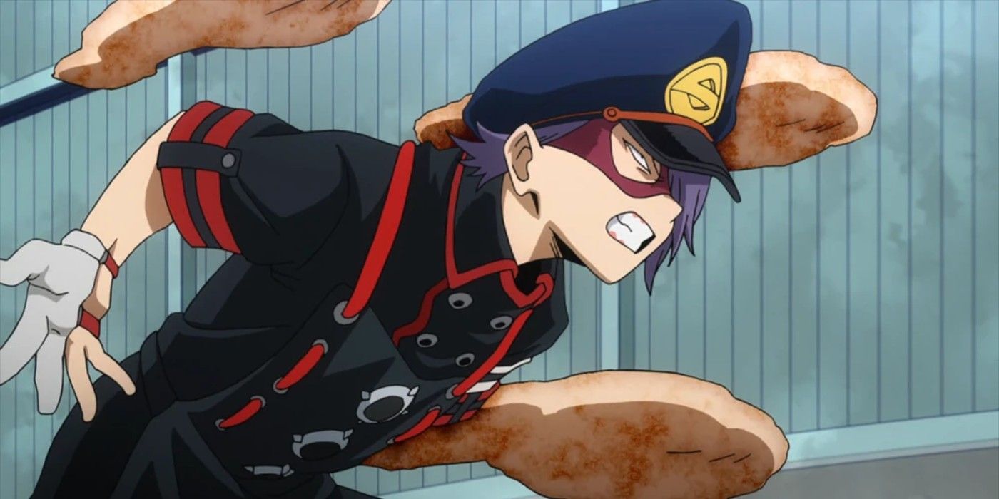 Seiji and his meatballs in My hero Academia