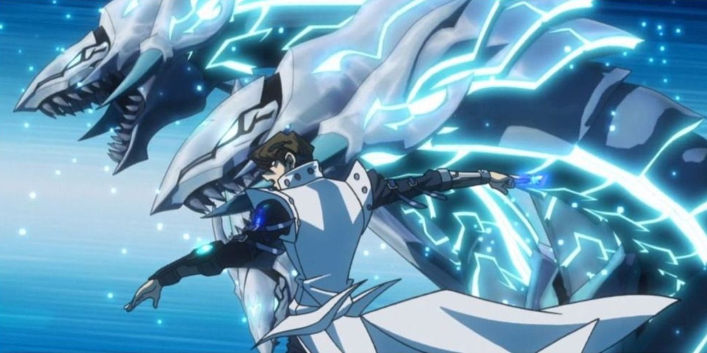 Blue Eyes White Dragon Dark Side Of Dimensions Yu-Gi-Oh!'s Blue-Eyes White Dragon Has a Surprisingly Dark Origin