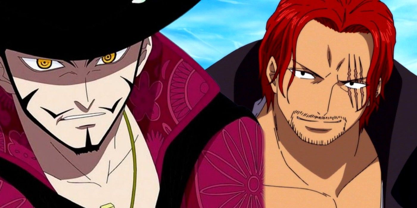 Shanks and Mihawk from One Piece