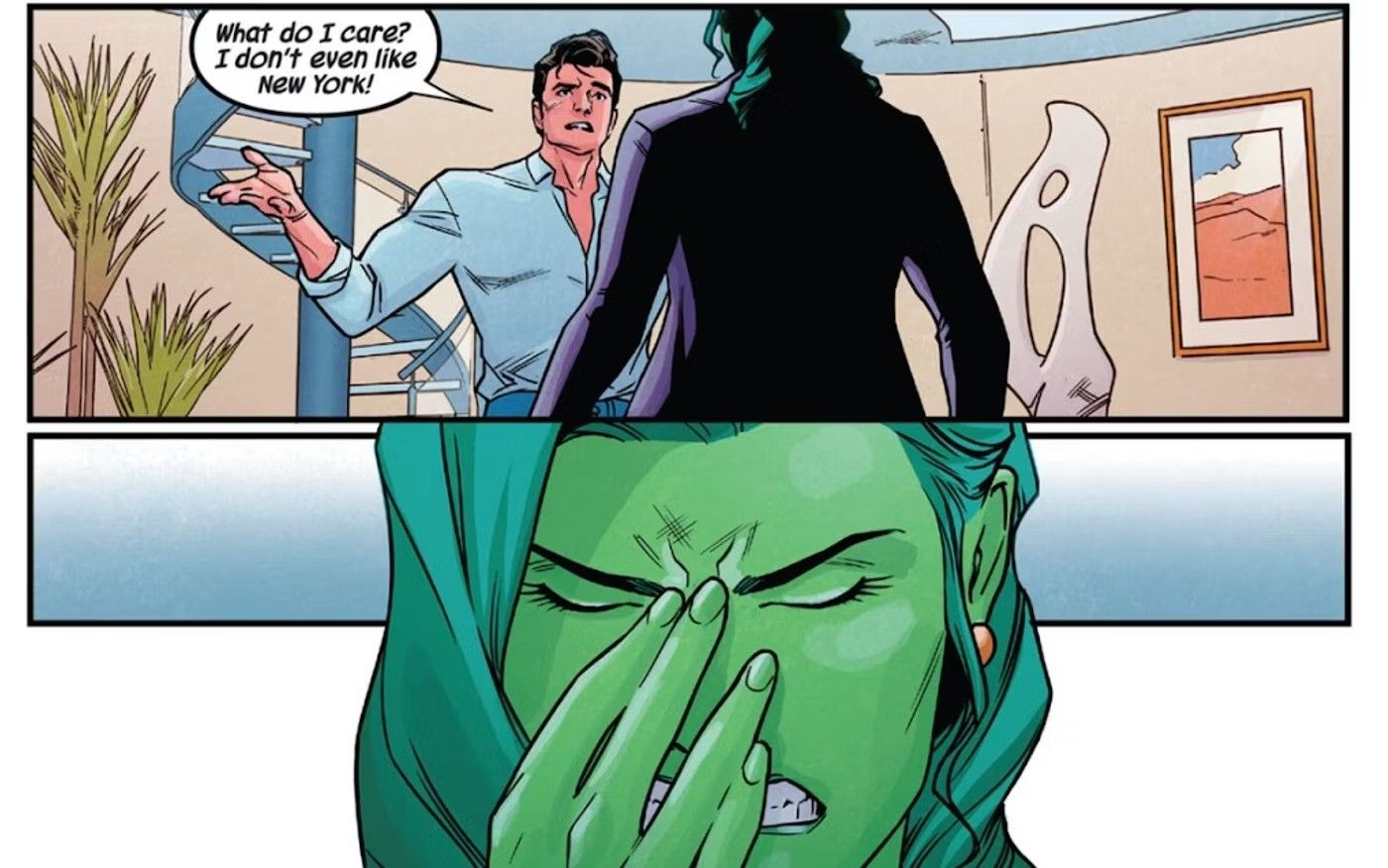 She-Hulk Is Irritated by Scoundrel