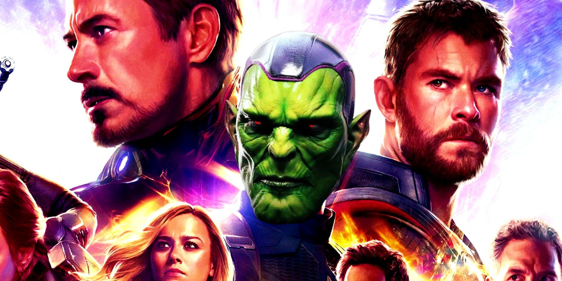 Skrull with the Avengers