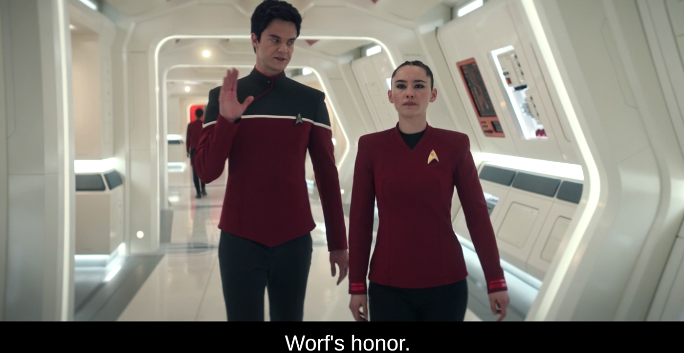 snw worf&rsquo;s honor quote