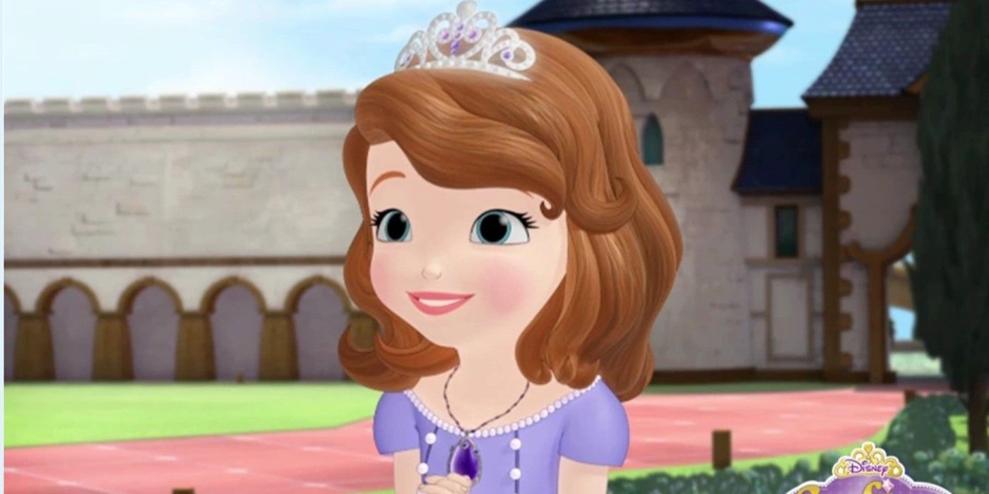 Sofia the First in close up