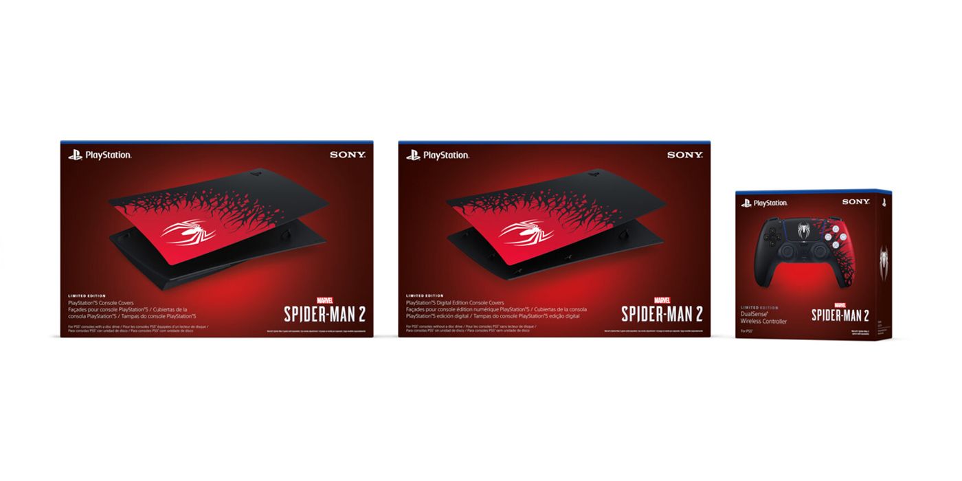 Marvel's Spider-Man 2 PS5 Limited Edition Console Revealed - & It's Perfect