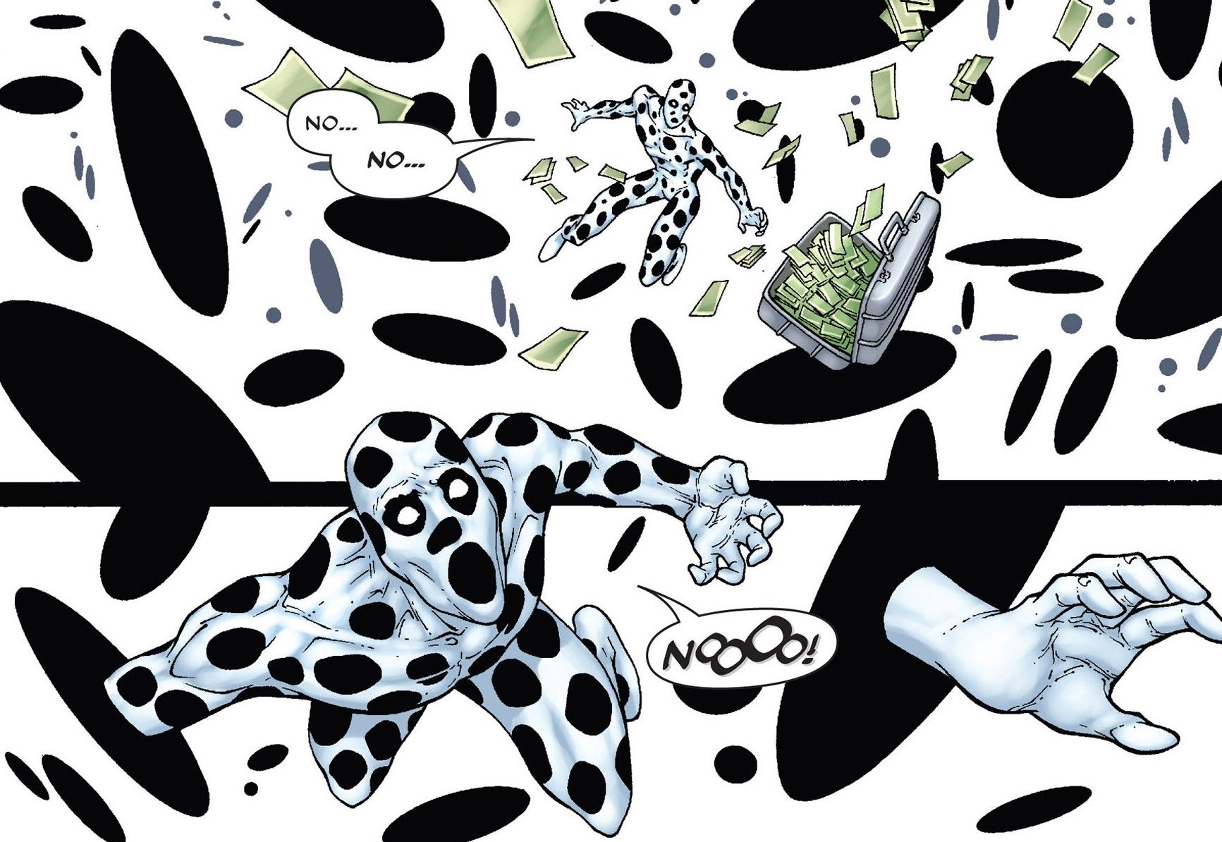 spider-verse spot ocean&rsquo;s eleven