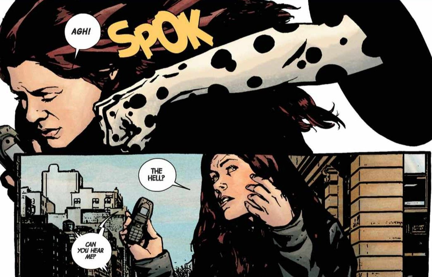 spot hitting jessica jones